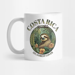 Pura Vida Paradise: Spot Adorable Sloths in Costa Rica Mug